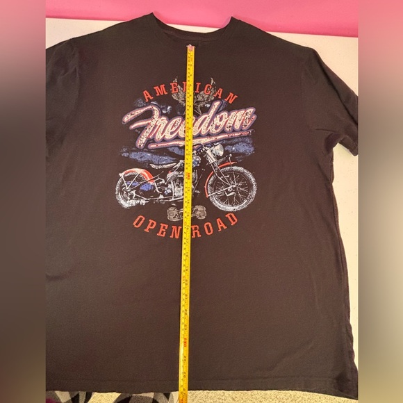 American Patriotic Biker Tshirt - Picture 6 of 6